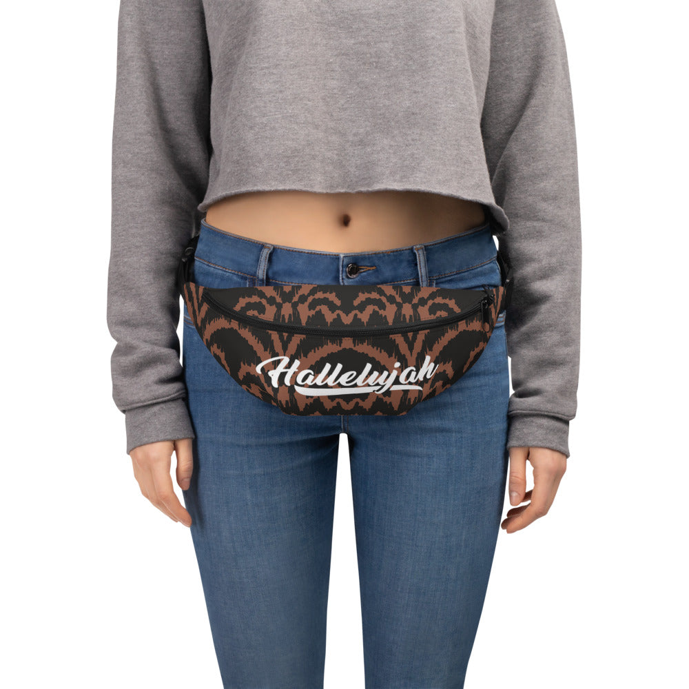 Hallelujah Brown Fanny Pack