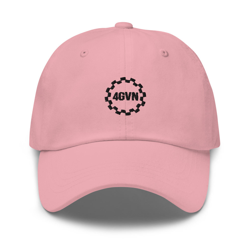4GVN Black Dad hat
