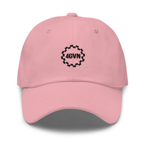 4GVN Black Dad hat
