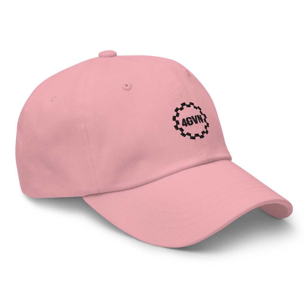 4GVN Black Dad hat