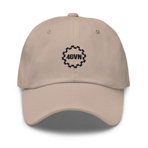 4GVN Black Dad hat