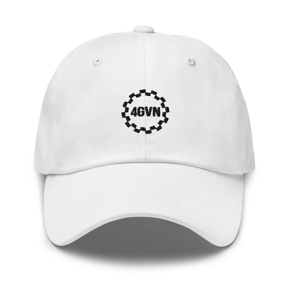 4GVN Black Dad hat