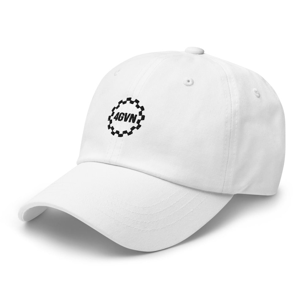 4GVN Black Dad hat
