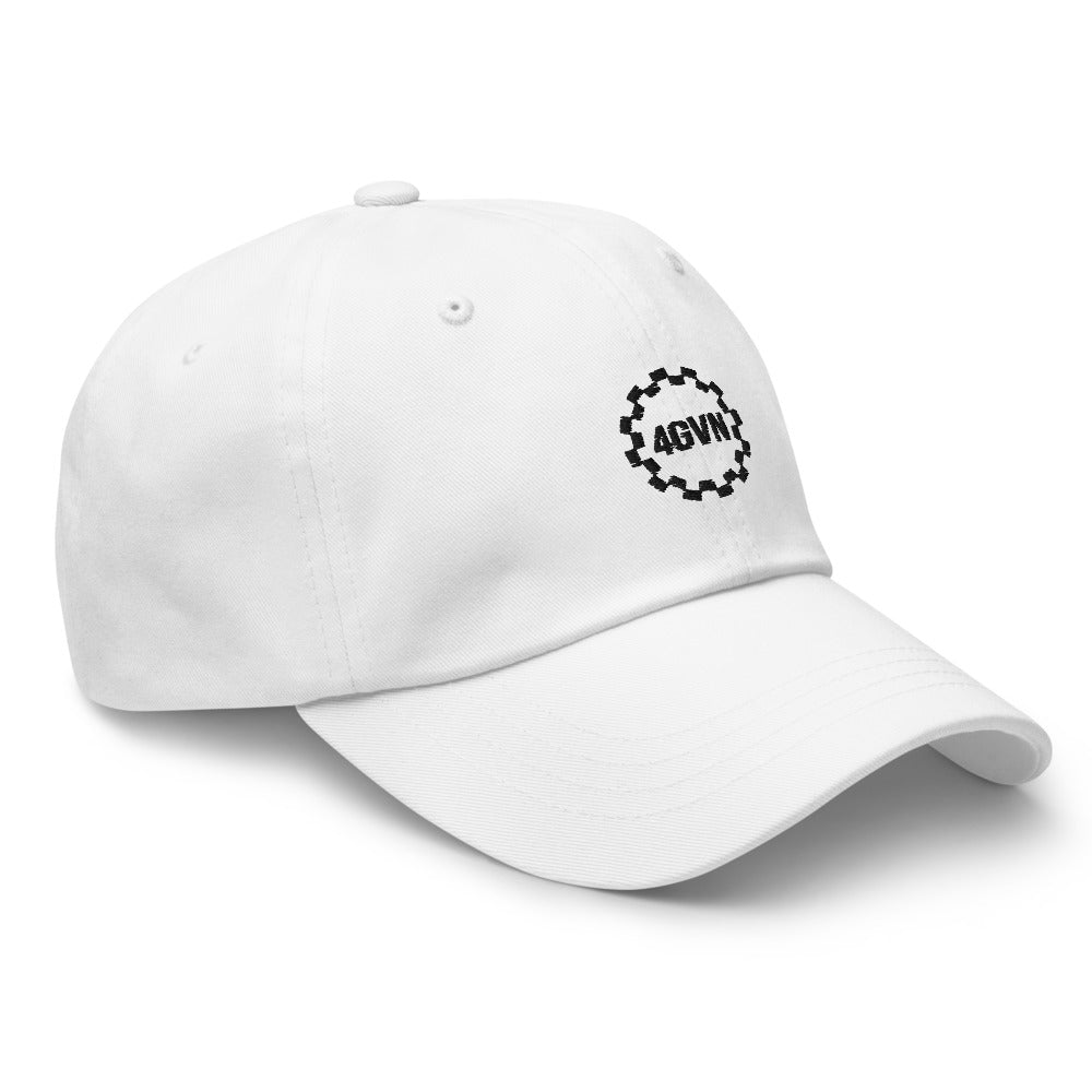 4GVN Black Dad hat