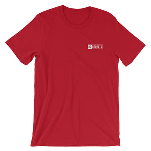 No Regrets T-Shirt Embroidered