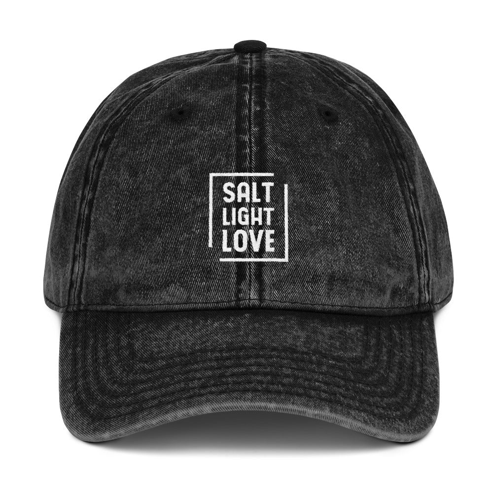 Salt Light Love Vintage Dad Hat