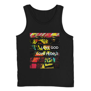 Mens Love God Love People #1 Tank Top - Creative Stork