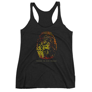Made In His Image Women's Racerback Tank
