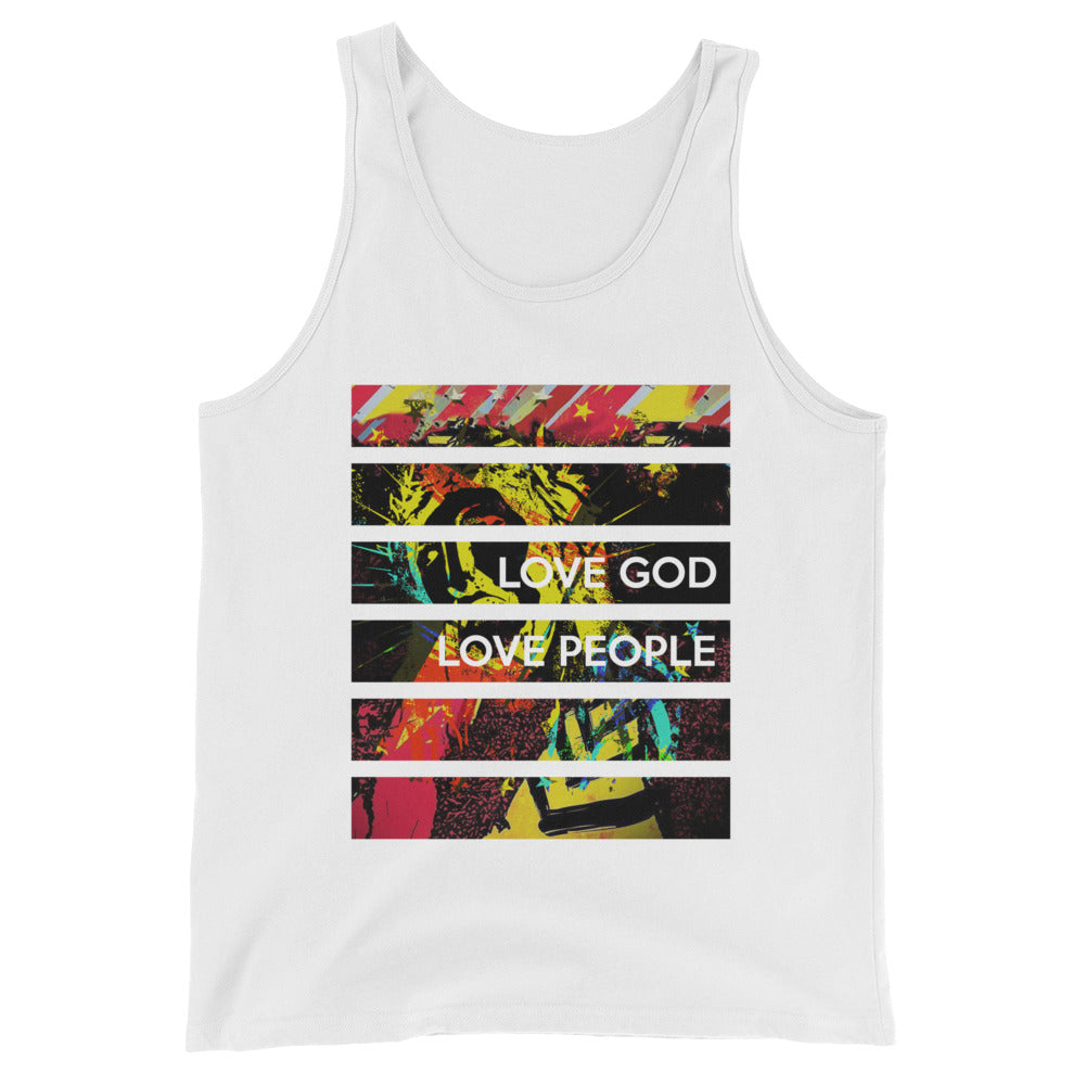 Love God Love People Tank Top