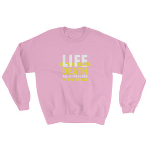 Life and Death ( White ) Crewneck