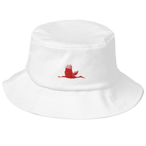 Stork Logo Old School Bucket Hat - Creative Stork