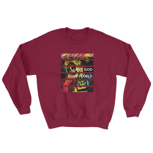 Love God Love People Crewneck