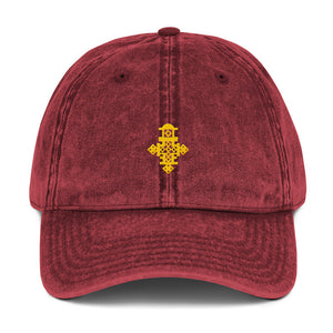 Habesha Cross 2 Vintage Dad Hat
