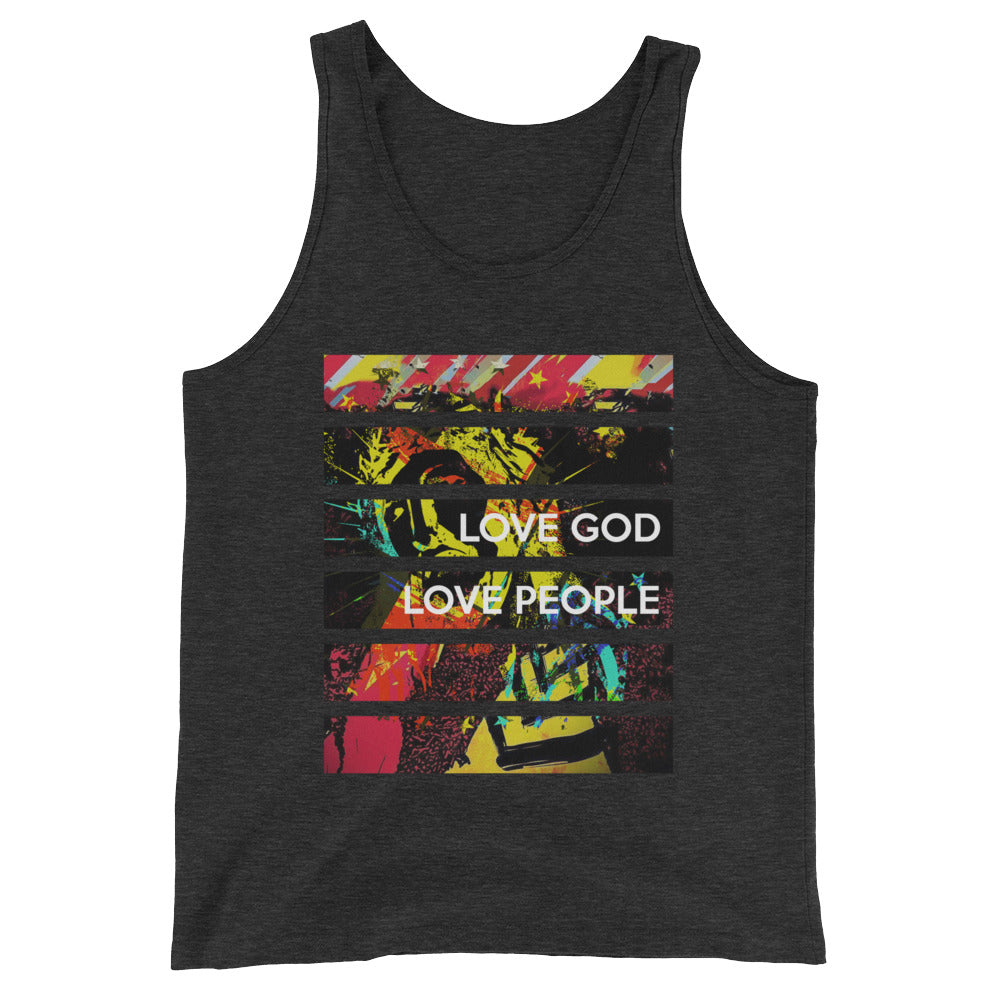 Love God Love People Tank Top