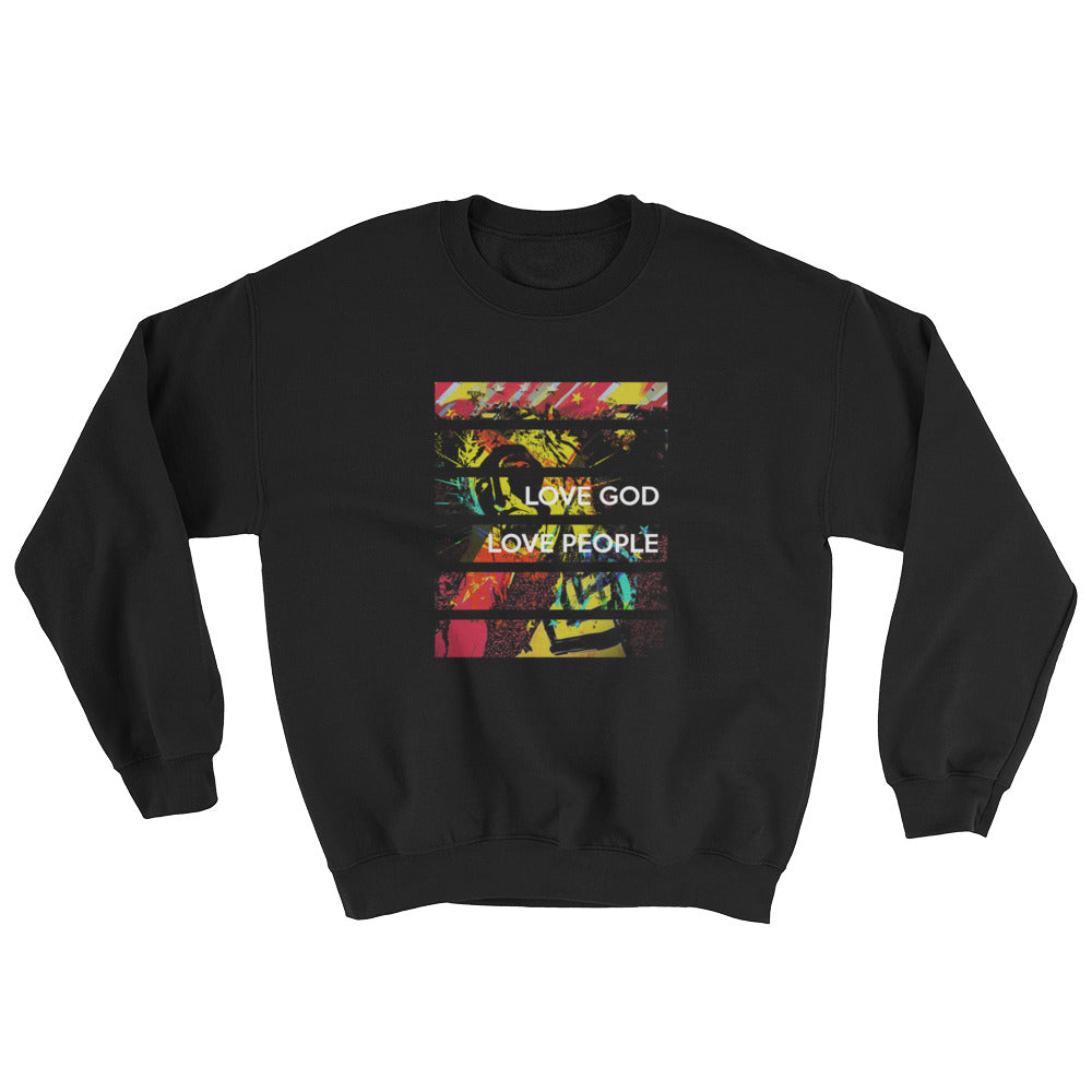 Love God Love People Crewneck