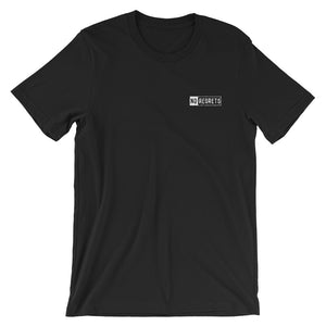No Regrets T-Shirt Embroidered