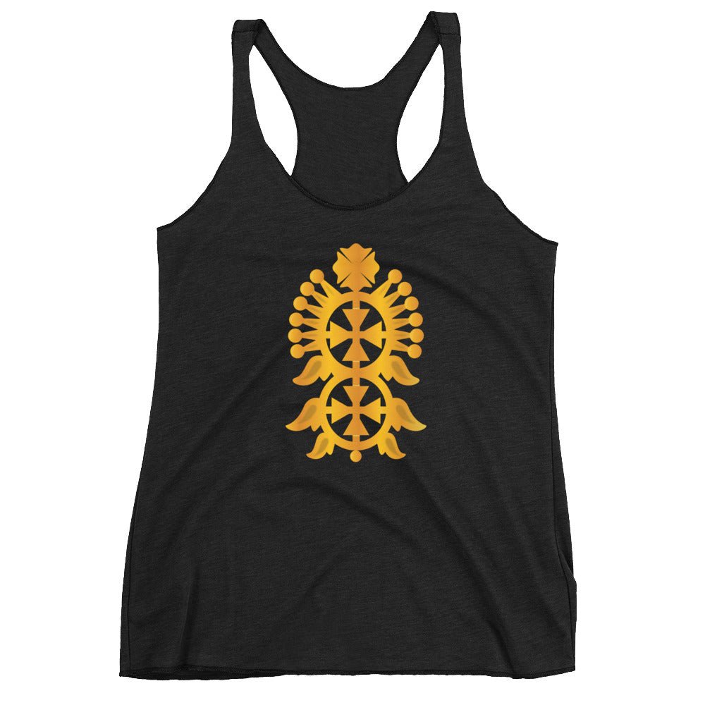 Habesha Cross Women's Racerback Tank