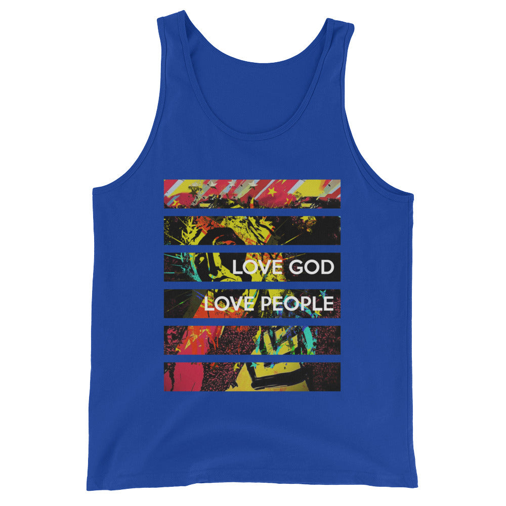Love God Love People Tank Top