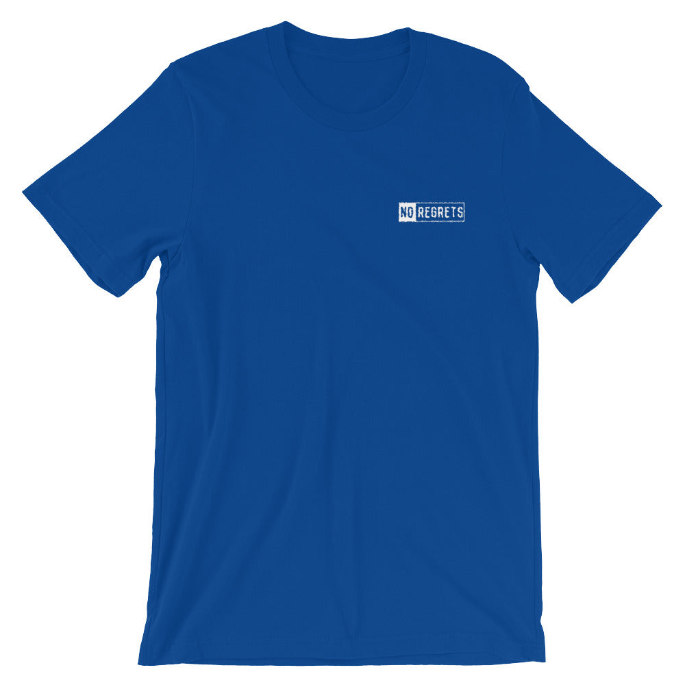 No Regrets T-Shirt Embroidered