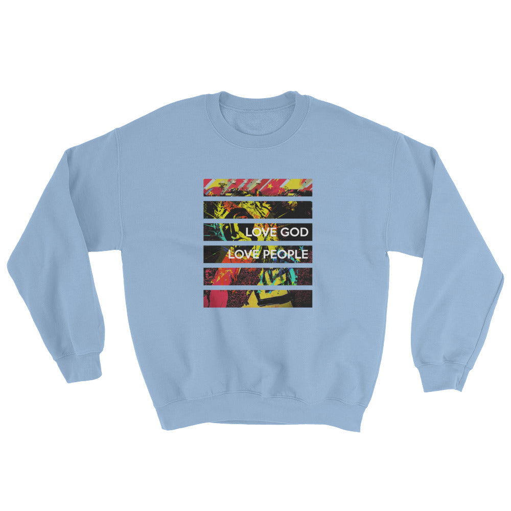 Love God Love People Crewneck