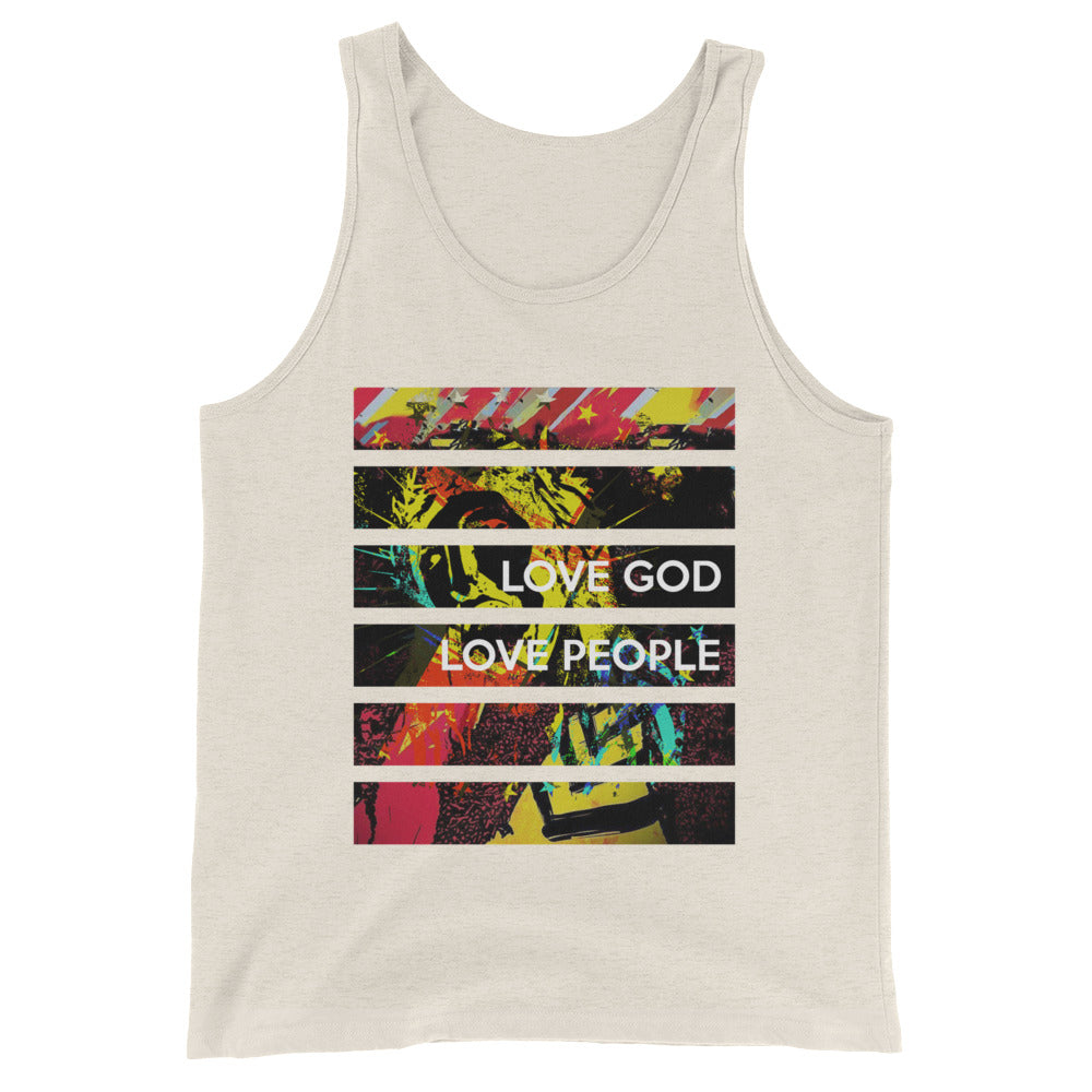 Love God Love People Tank Top