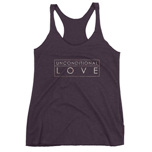 Unconditional Love Women's Racerback Tank