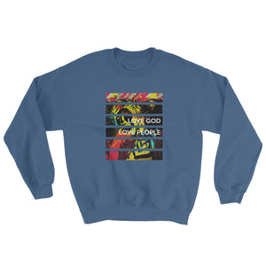 Love God Love People Crewneck