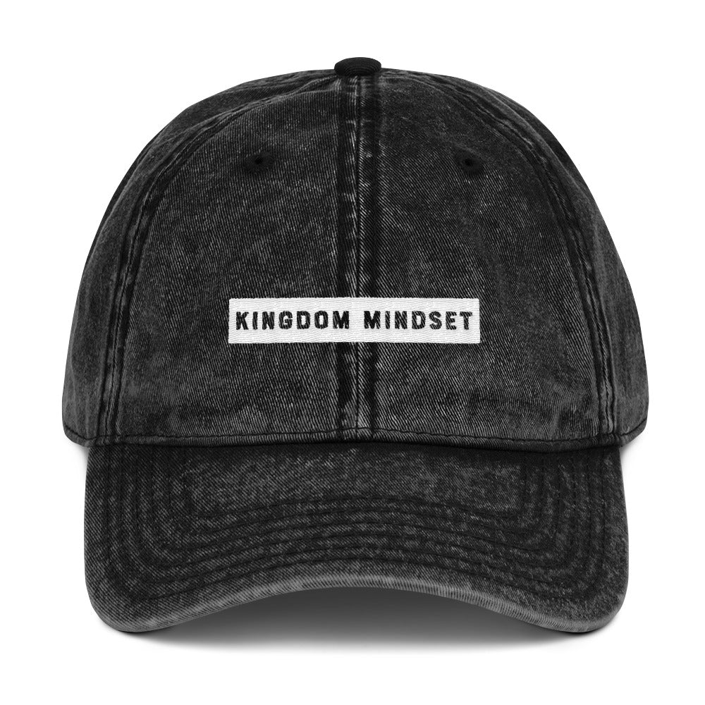 Kingdom Mindset Vintage Dad Hat