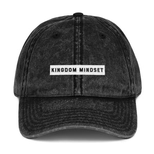 Kingdom Mindset Vintage Dad Hat